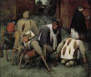 Pieter Bruegel, Beggars who
